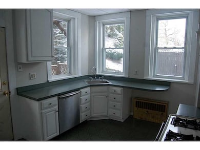 Kitchen. The kitchen is bright with ample work spa