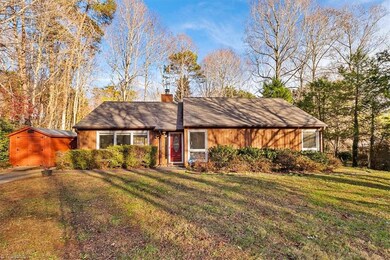Large front yard