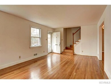 Open and spacious hardwood Living Room
