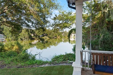 front porch water views