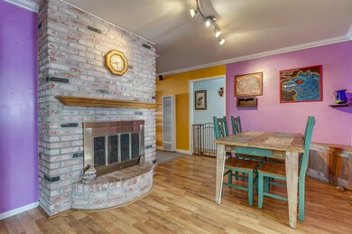 Gorgeous Floors! Double Fireplace! Beautiful Brick