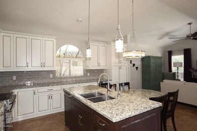 open to family room
