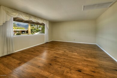 Wood Flooring in Spacious Living Room