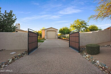 Class A RV Garage Entrance
