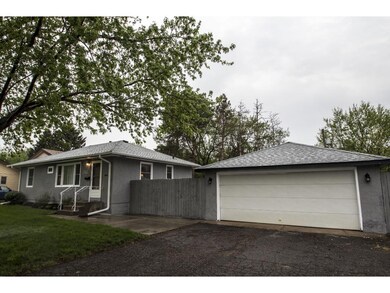 Nice yard with decent privacy.