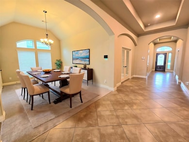Formal Dining with Pantry. Virtually staged for fu