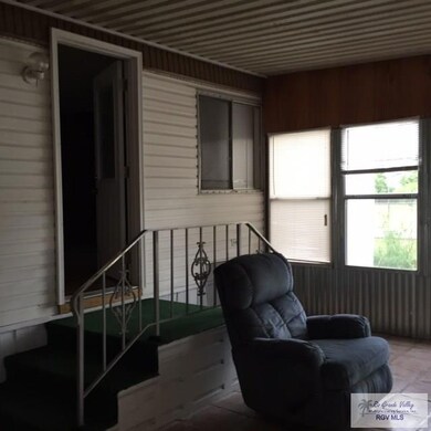 Attached porch