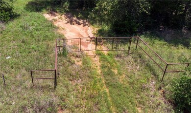Gate on north side of property