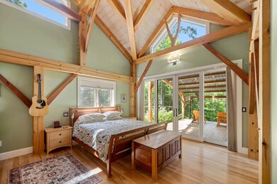 Walkout to porch and walk in closet