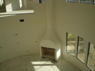 Looking down at livingroom from loft