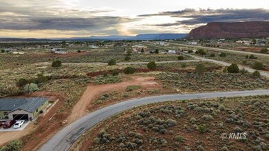 Looking east to west over the lot