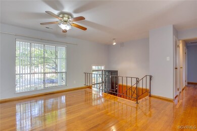 Picture window & ceiling fan