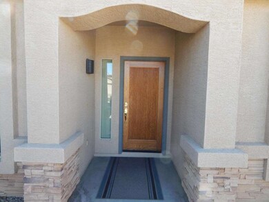 Recessed front entry