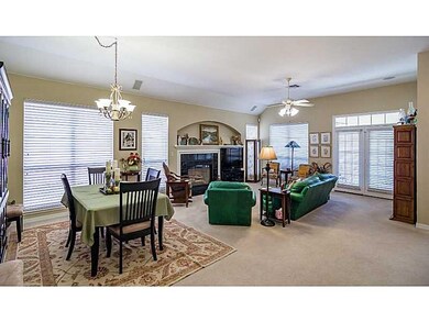 Living Room. Living / dining room with wall to wal