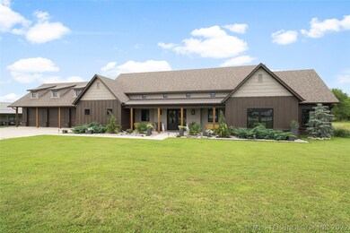 Beautifully landscaped front of house