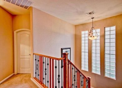 Dramatic Wood & Iron Staircase