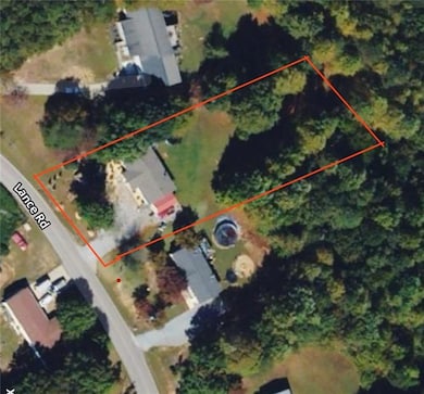 Aerial View - property lines shown are approximate