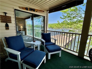 Relax on the lakeside deck