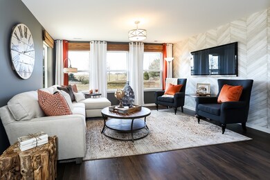 Model home pictured- features and options will var