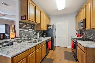 Kitchen with Granite Counter Tops