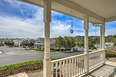 Looking out from front porch