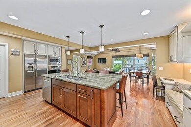 Oversized Granite Island