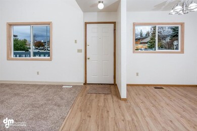 Entry to Living & Dining Rm