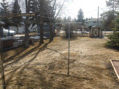 Backyard with Storage Shed