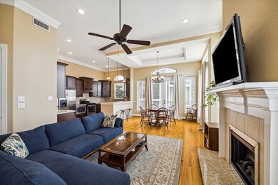 Another view of the living and dining areas.  Grea