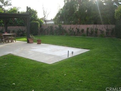 Lots of grassy area and privacy screening plants 