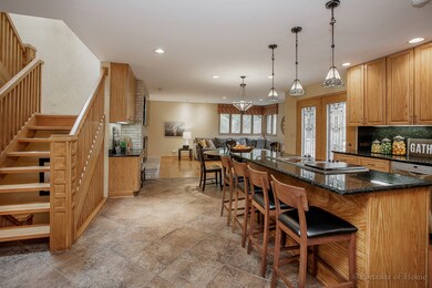 Opens to Family Room. You can be cooking and see t