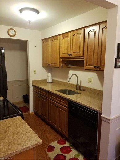 Walk through kitchen
