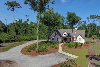 Two and a half acres of property make this an esta