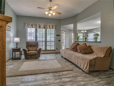 Lots of natural light in this living room