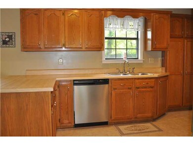 Another view of the kitchen shows the new dishwash