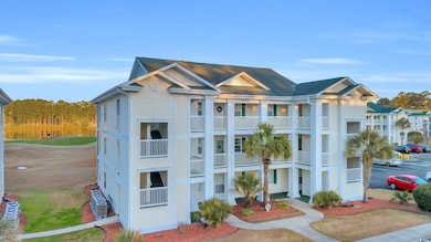 View of front of house with cooling unit