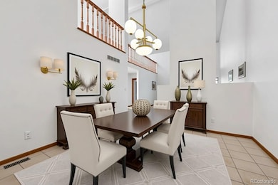 Virtually Staged Dining Room