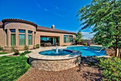 Back yard spa