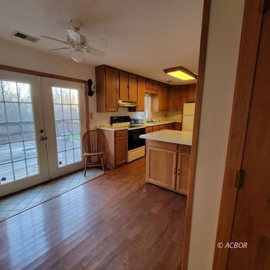 Kitchen from hall