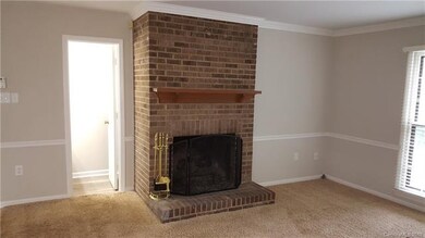 Spacious Family Room/Den with Wood Burning Firepla