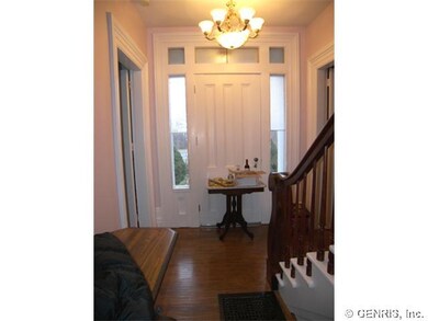 Foyer. Elegant 2 story foyer with open staircase. 