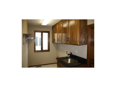 Laundry room on main level.