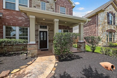 & another full bath ensuite to the 3rd bedroom. The Game Room gives you plenty of space to entertain. Do not miss the huge EXTENDED PERGOLA COVERED PATIO W/OUTDOOR KITCHEN, & FIREPIT w/fenced backyard & sprinkler system. Additional upgrades include NEW ROOF, FRESHLY PAINTED ISIDE & OUT, NEW CARPET! NO DIRECT NEIGHBORS TO THE LEFT OF THE HOME. The neighborhood offers a clubhouse w/pool, tennis courts, playground, workout station, & even a dog park. Tomball ISD has 4 schools located in the neighborhood.