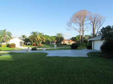 Large extended driveway