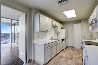Kitchen with tile flooring