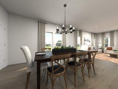 Photo is not of the actual home, but is an inspirational photo of builder’s model home and may depict options, furnishings, and/or decorator features that are not included