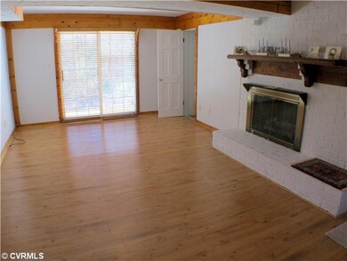 Den/Family/Great Room - New flooring and a gas fir