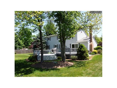 Back of Home with 2 tiered Deck and Lots of room f