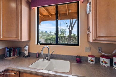 Mountain view from kitchen