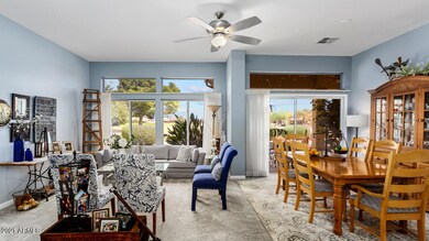 living room/dining room